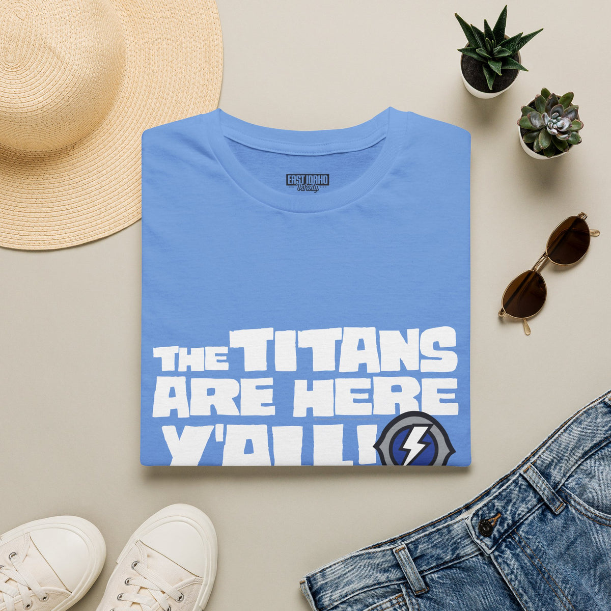 Thunder Ridge High School Titans T-Shirt | Titans are here graphic