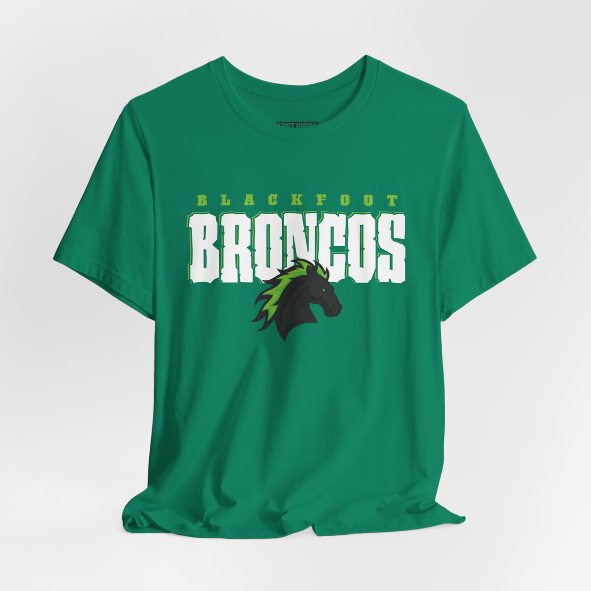 Blackfoot High School Broncos Tee | Big Word Shirt