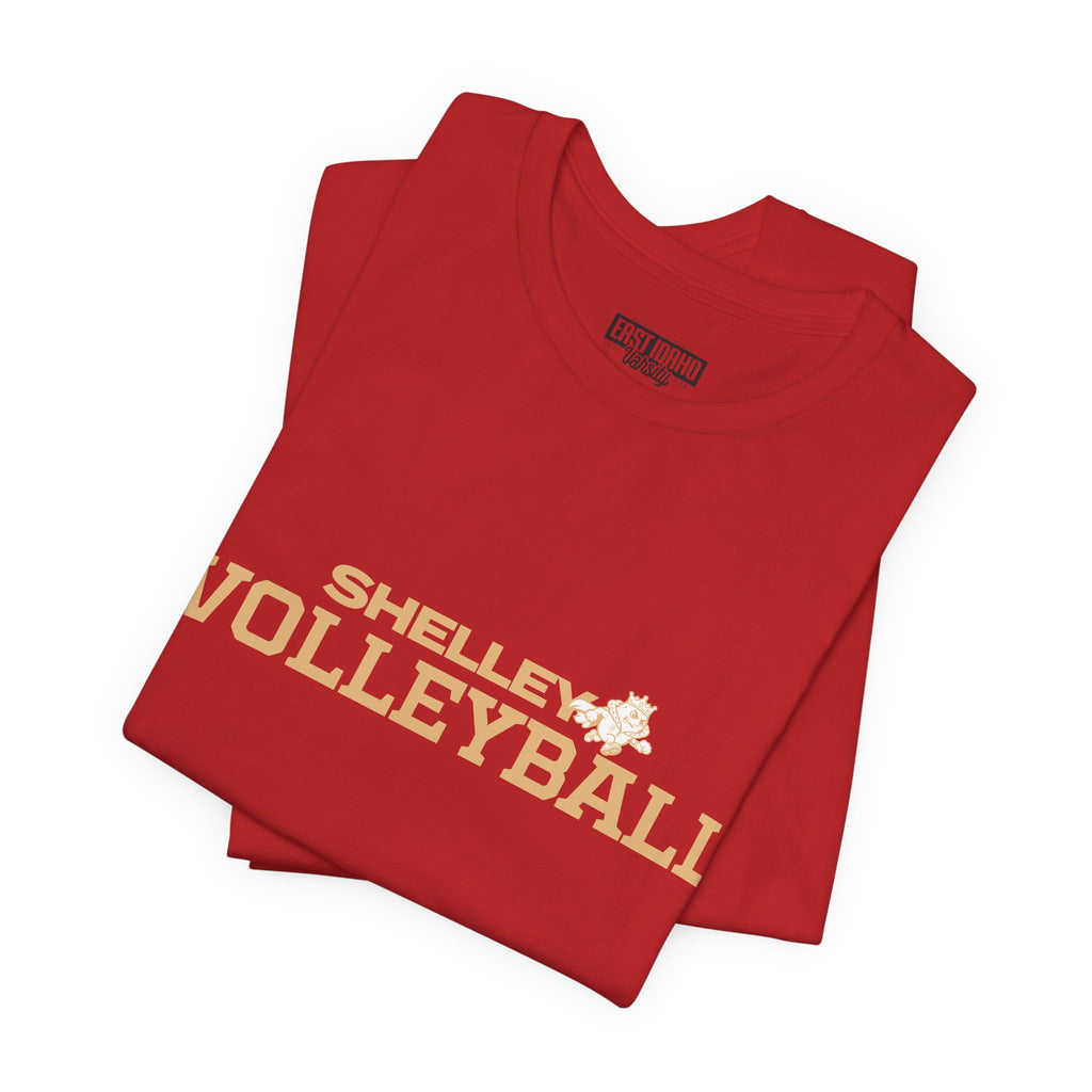 Shelley High School Russets Tee | volleyball shirt