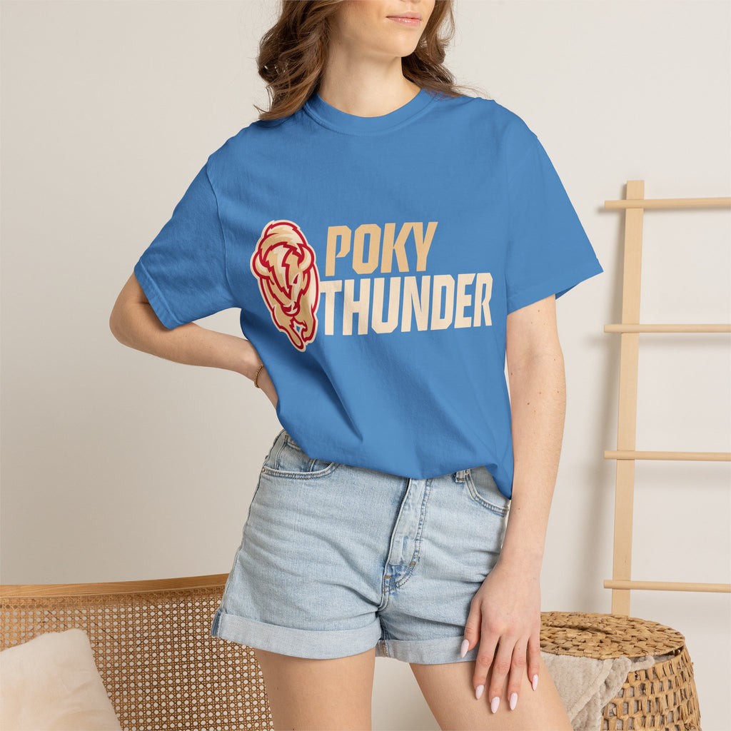 Pocatello High School Thunder T-Shirt | tan design tee