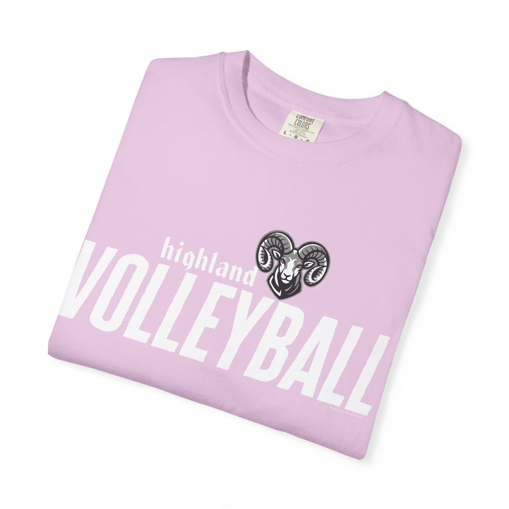 Highland High School Rams T-Shirt | volleyball tee