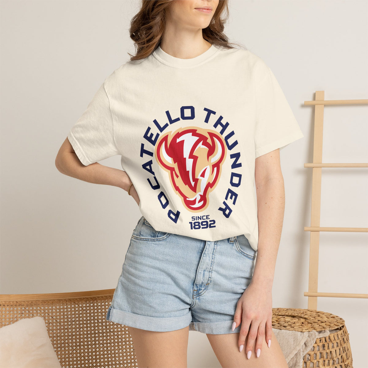 Pocatello High School Thunder T-Shirt | circle tee