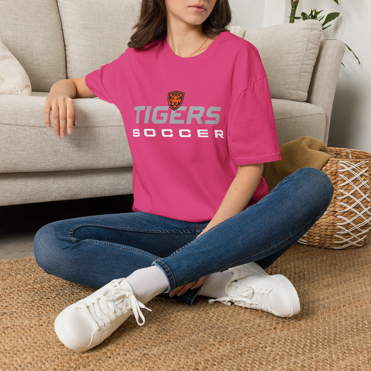 Idaho Falls High School Tigers T-Shirt | soccer graphic