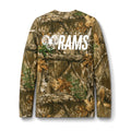 Highland High School Rams Camo Pattern Long Sleeve Tee