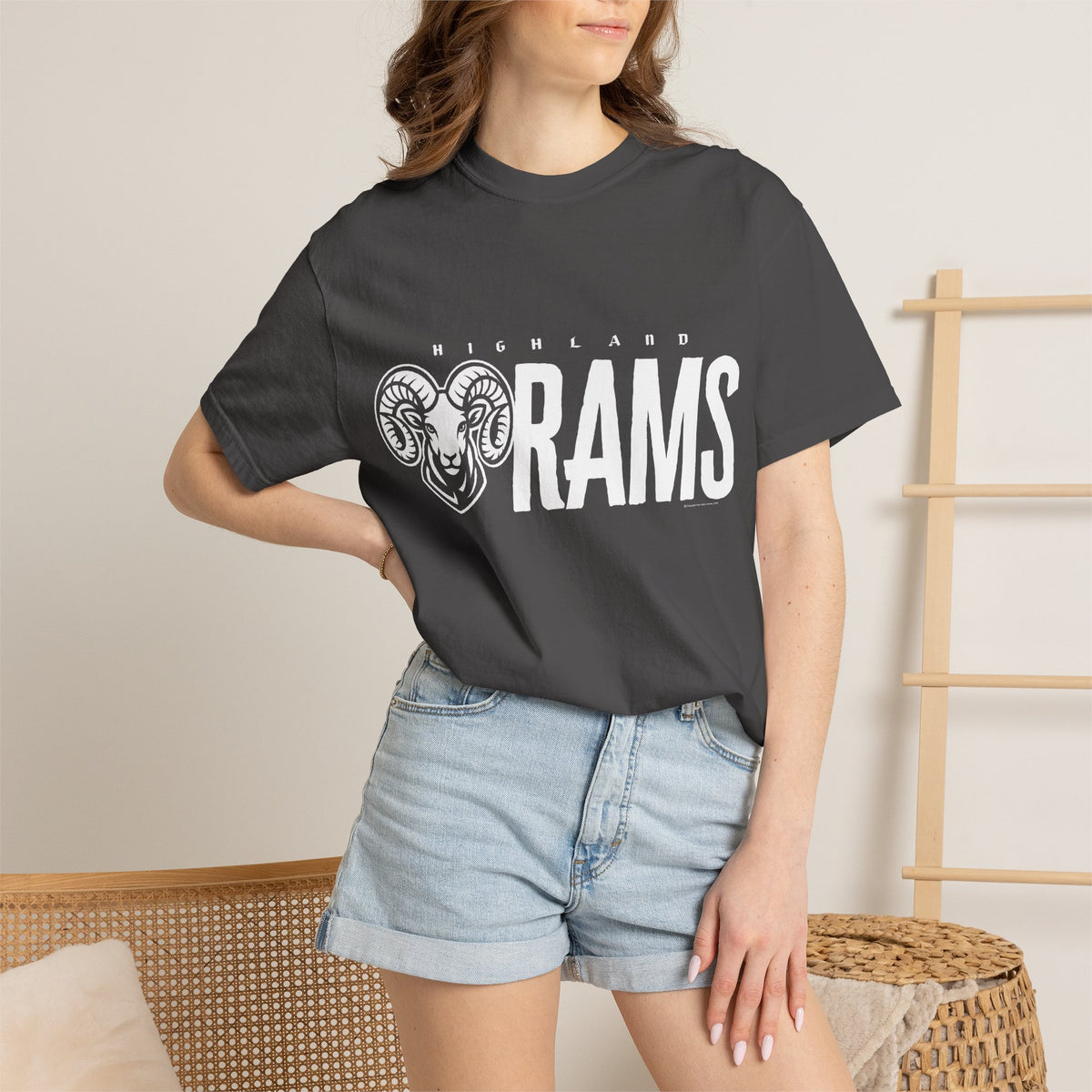 Highland High School Rams T-Shirt | Big Rams tee