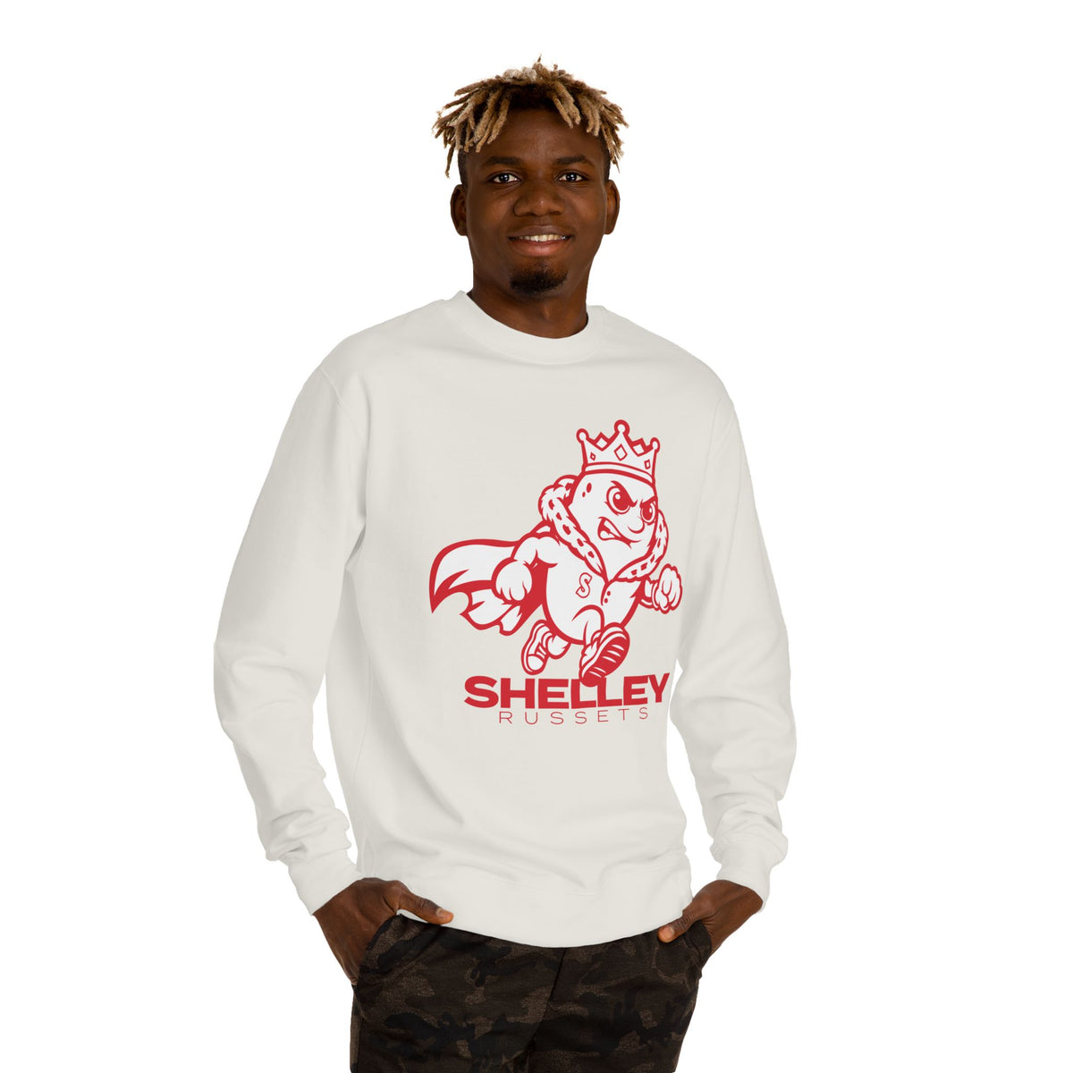 Shelley High School Russets | Crew Neck Sweatshirt