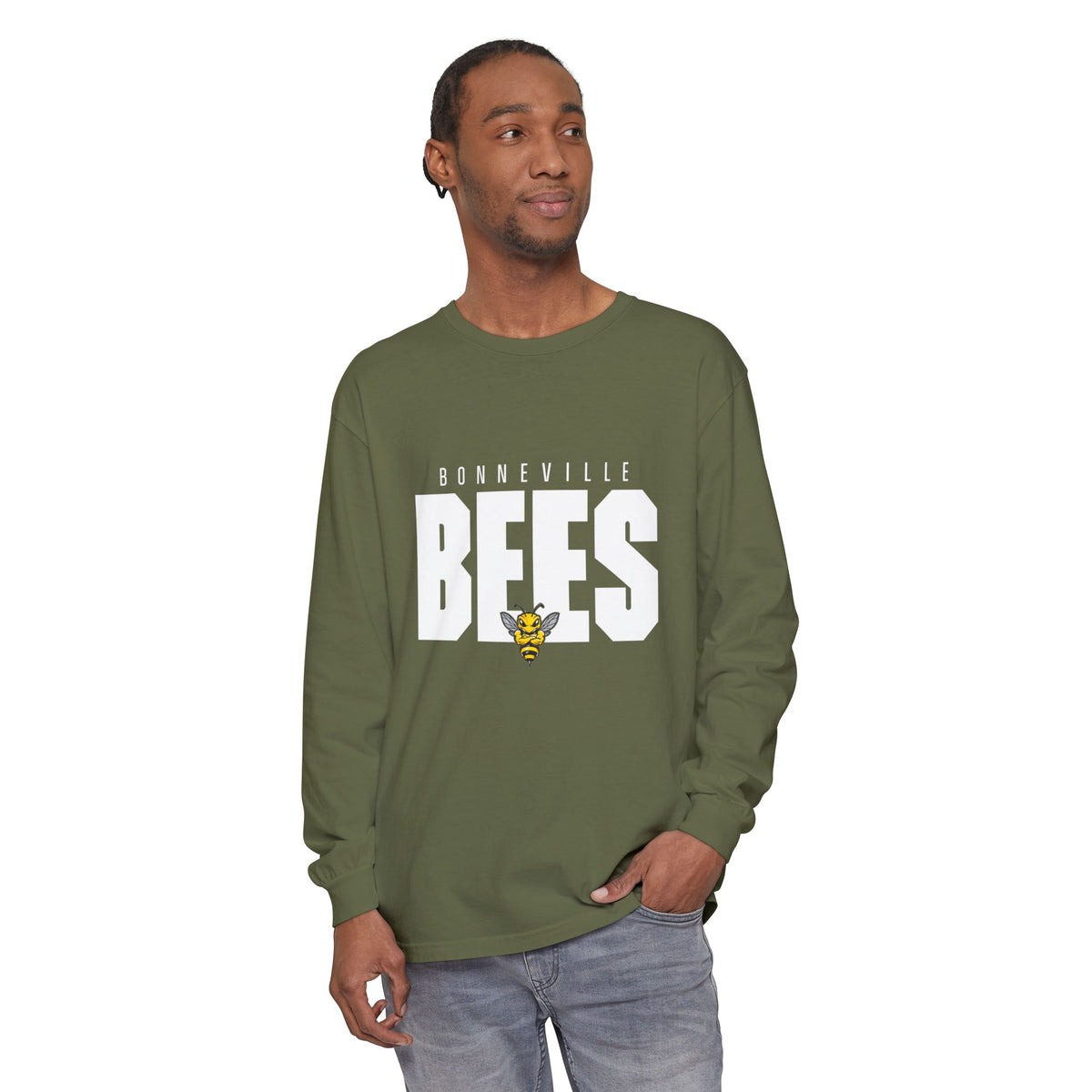 Bonneville High School Bees Long Sleeve T-Shirt