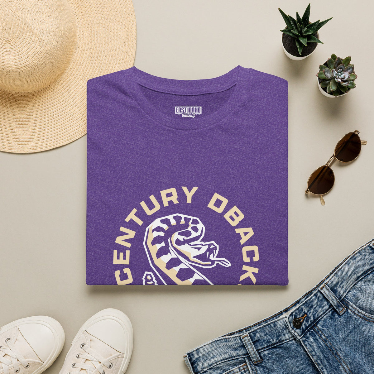 Century Diamondbacks T-Shirt | snake circle logo