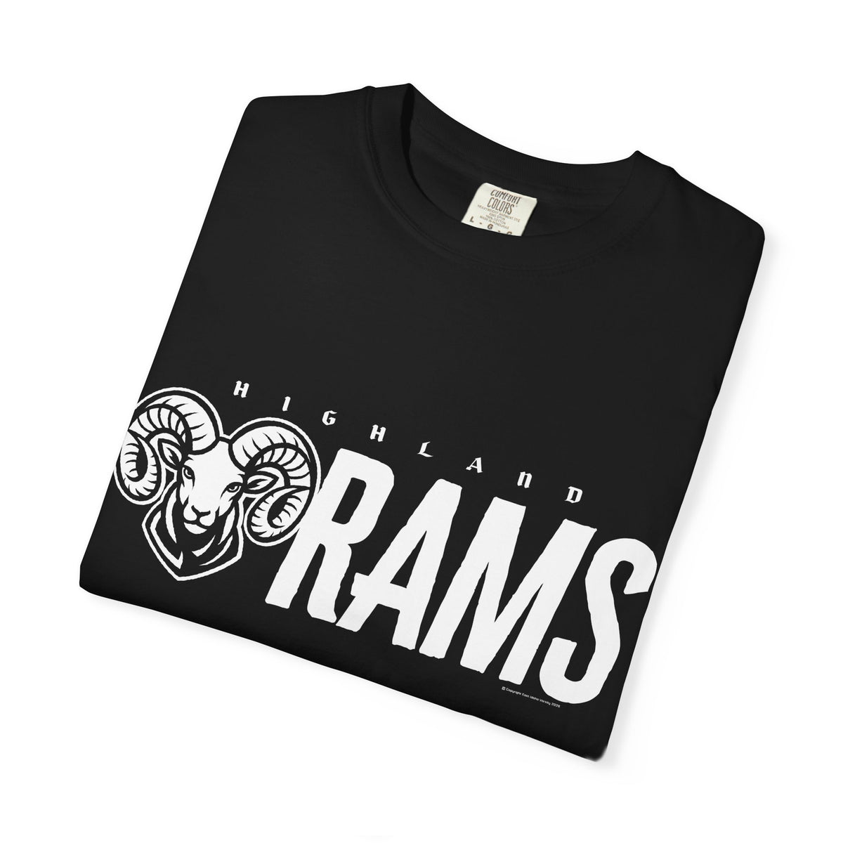 Highland High School Rams T-Shirt | Big Rams tee