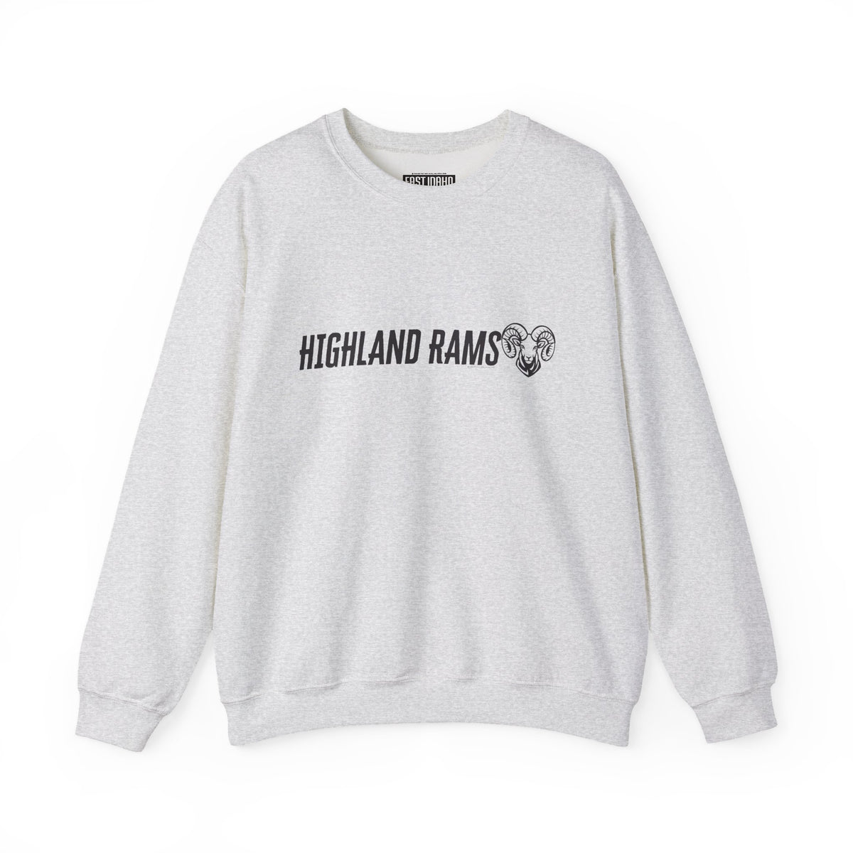 Highland High School Rams | Crewneck Sweatshirt | available in neons for theme nights
