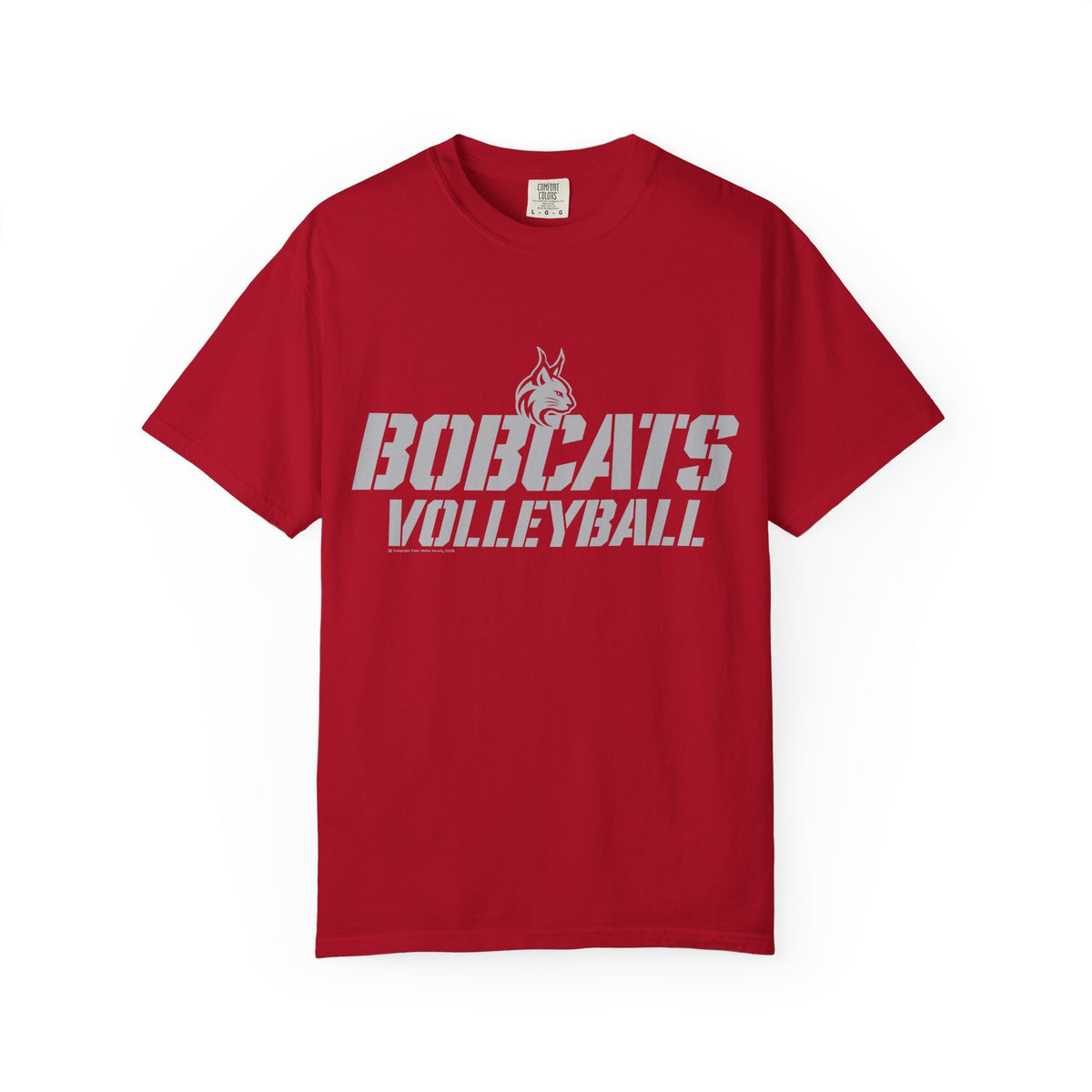 Madison High School Bobcats T-Shirt | volleyball tee