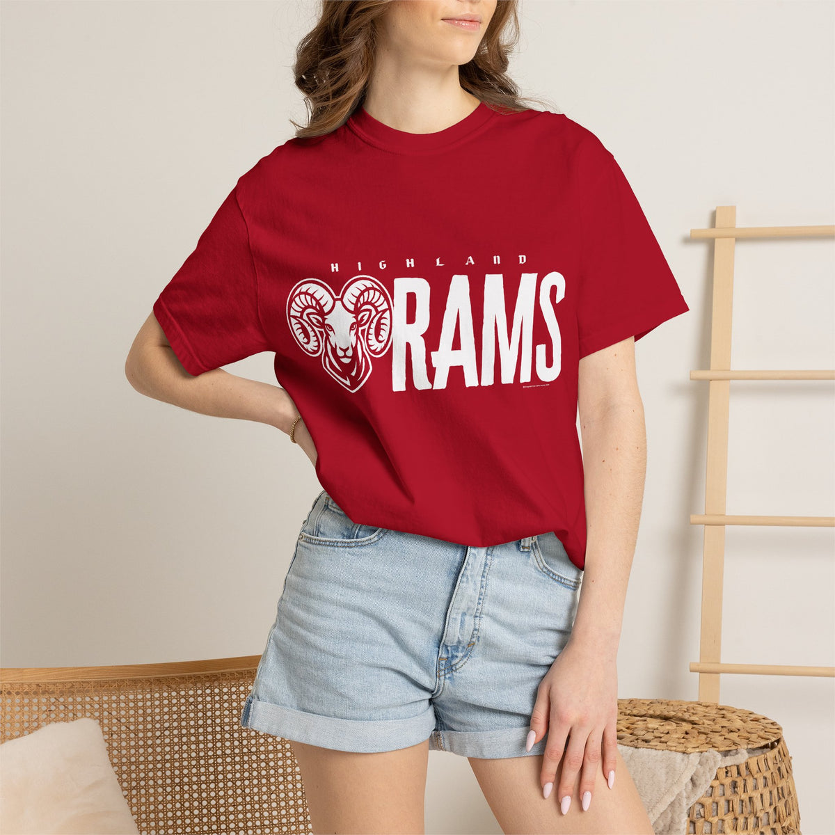 Highland High School Rams T-Shirt | Big Rams tee