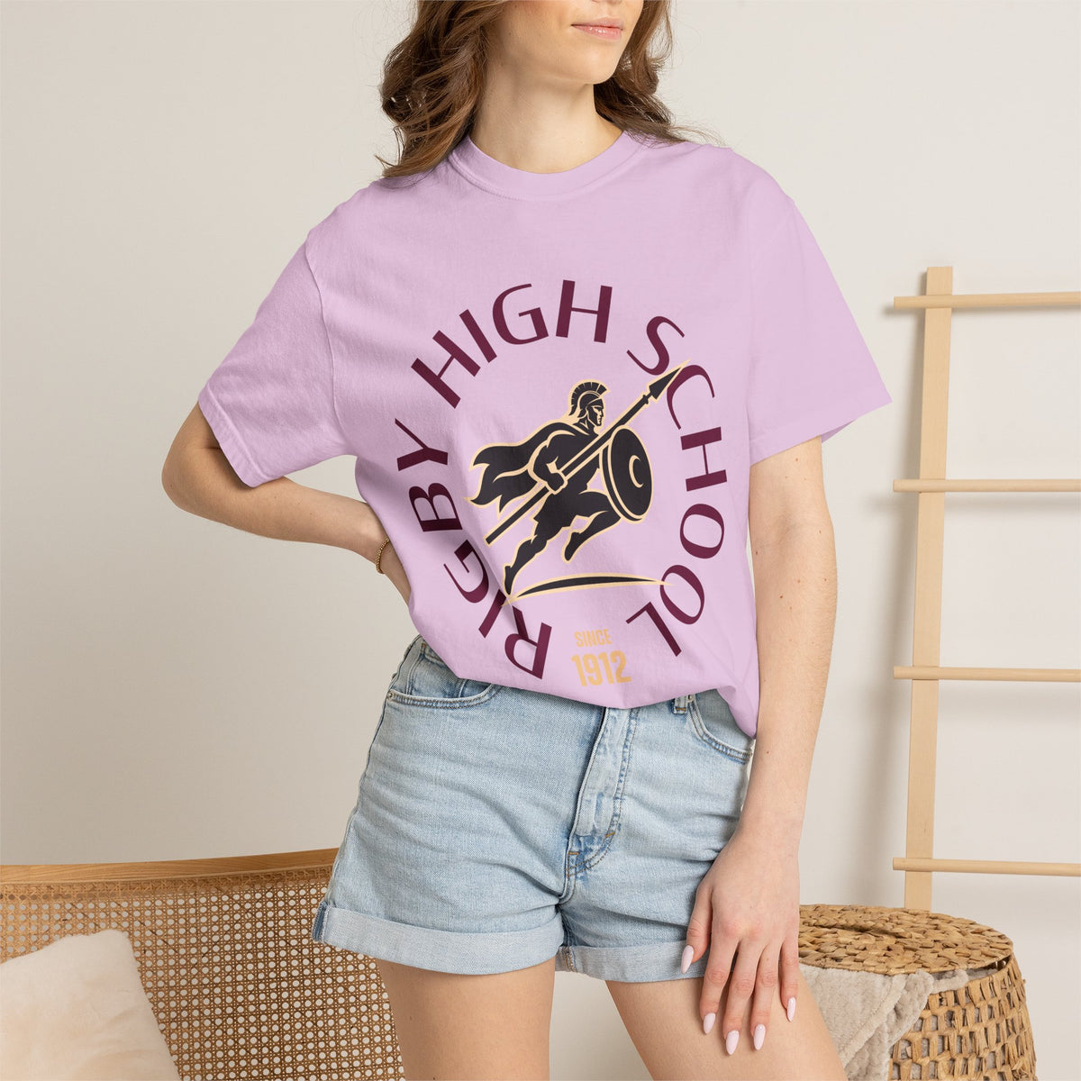 Rigby High School Trojans T-Shirt | circle tee