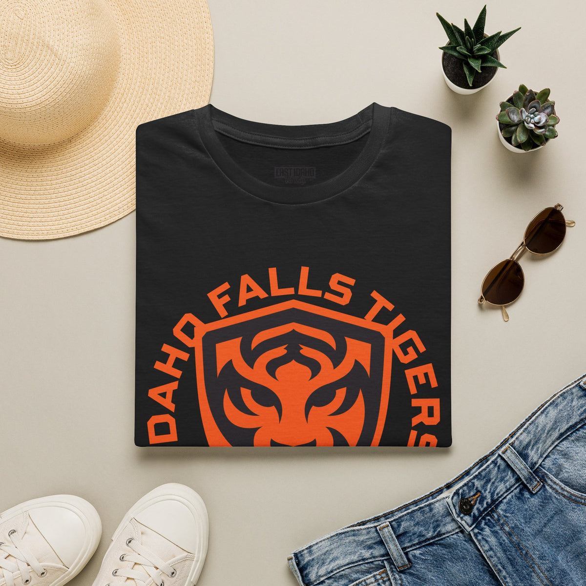 Idaho Falls High School Tigers T-Shirt | circle graphic