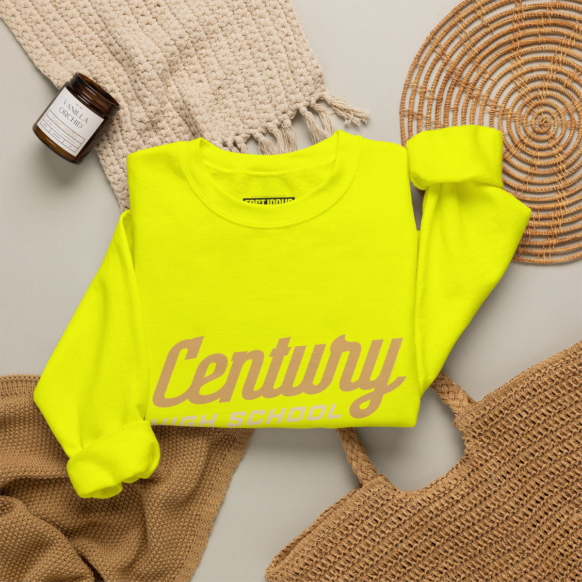 Century High School Dbacks | Crewneck Sweatshirt | available in neons for theme nights
