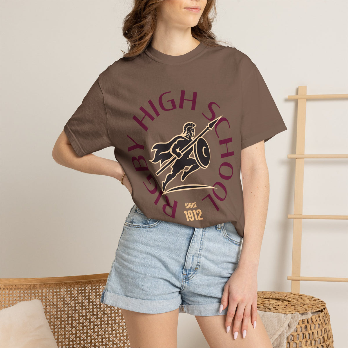 Rigby High School Trojans T-Shirt | circle tee