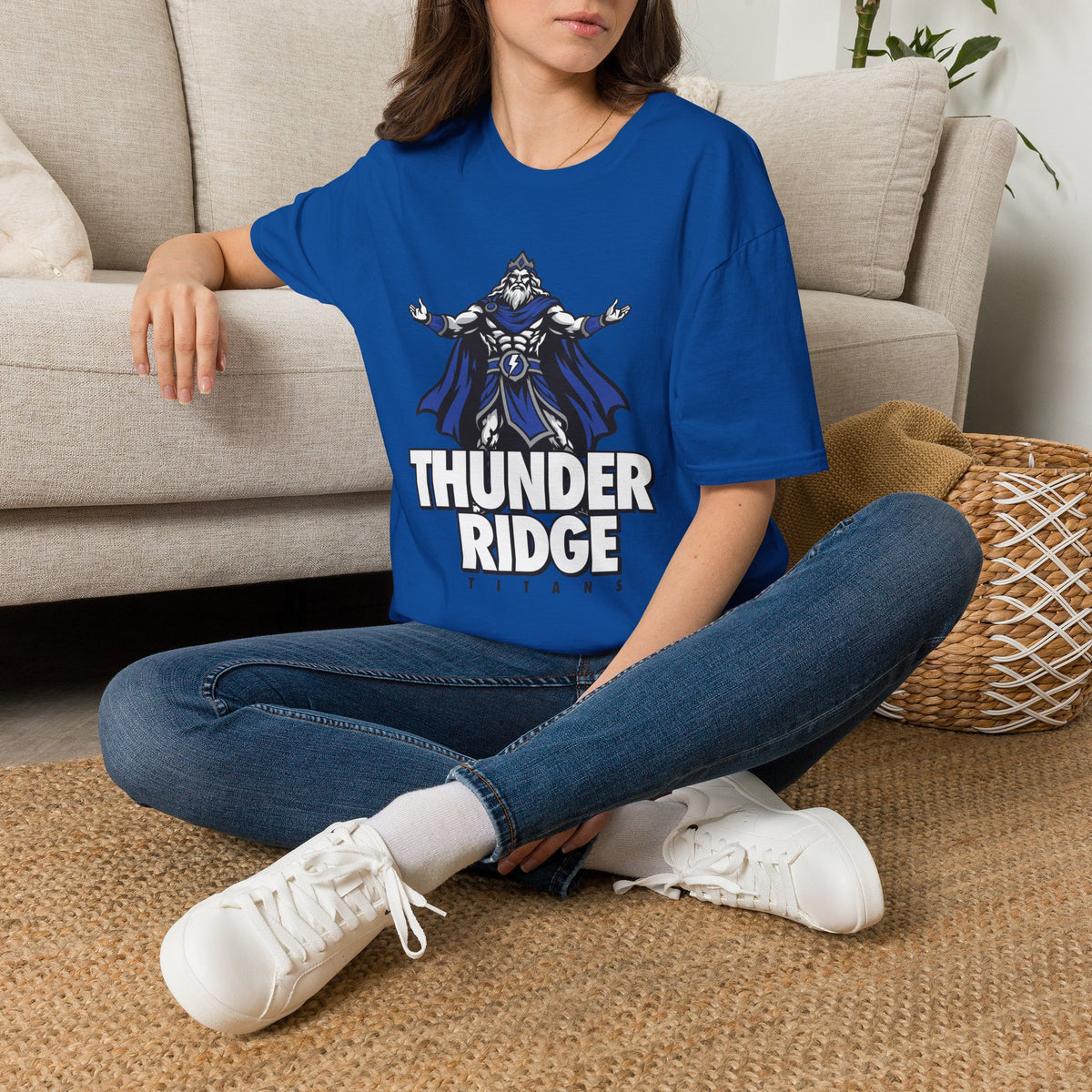 Thunder Ridge High School Titans T-Shirt | big graphic