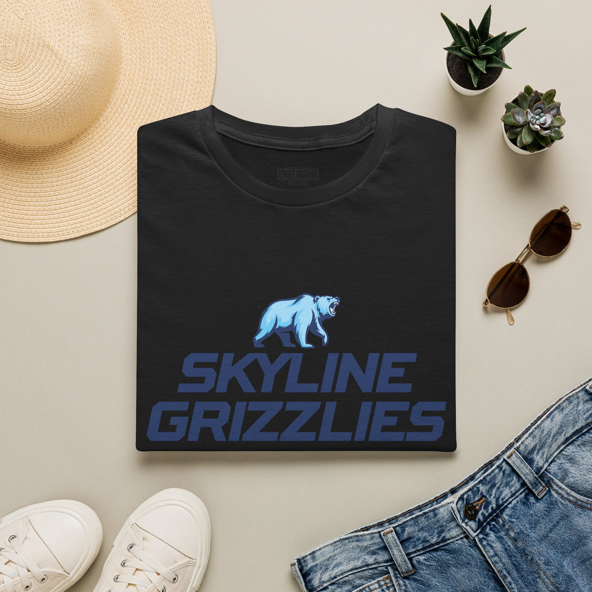 Skyline High School Grizzlies T-Shirt | basic graphic