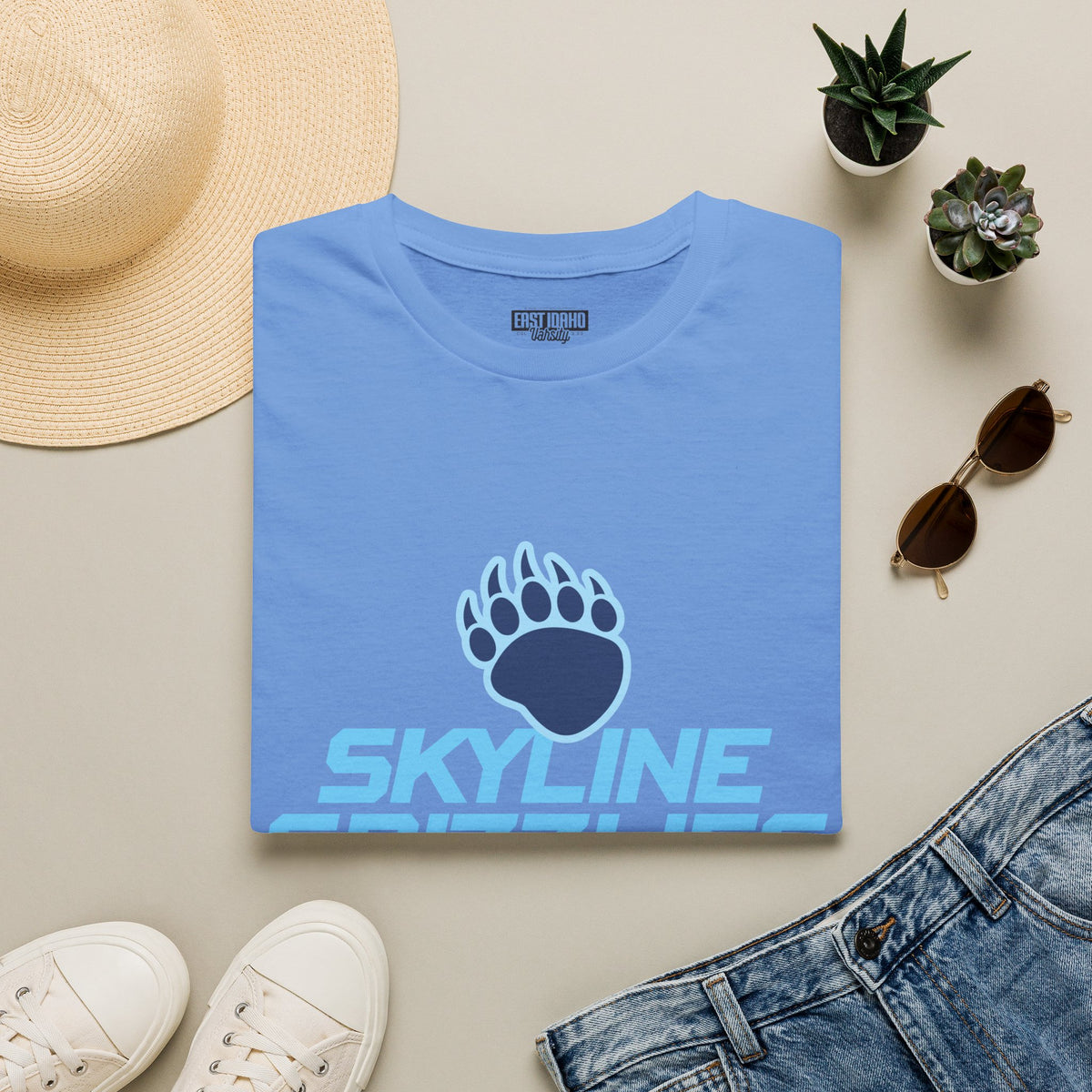 Skyline High School Grizzlies T-Shirt | paw graphic