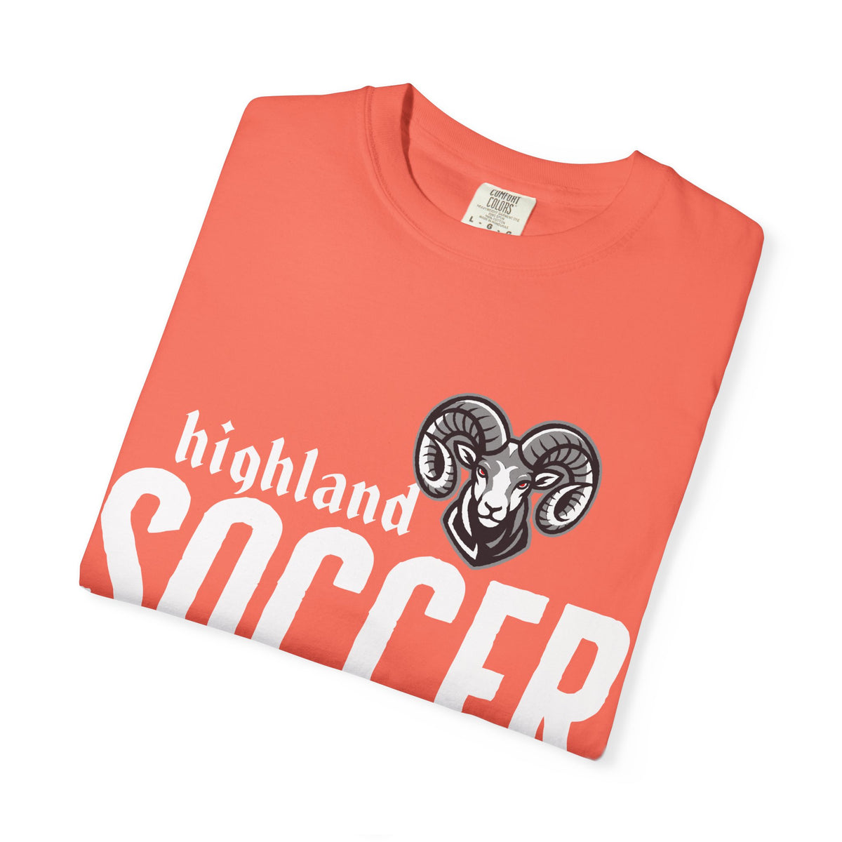Highland High School Rams T-Shirt | soccer tee