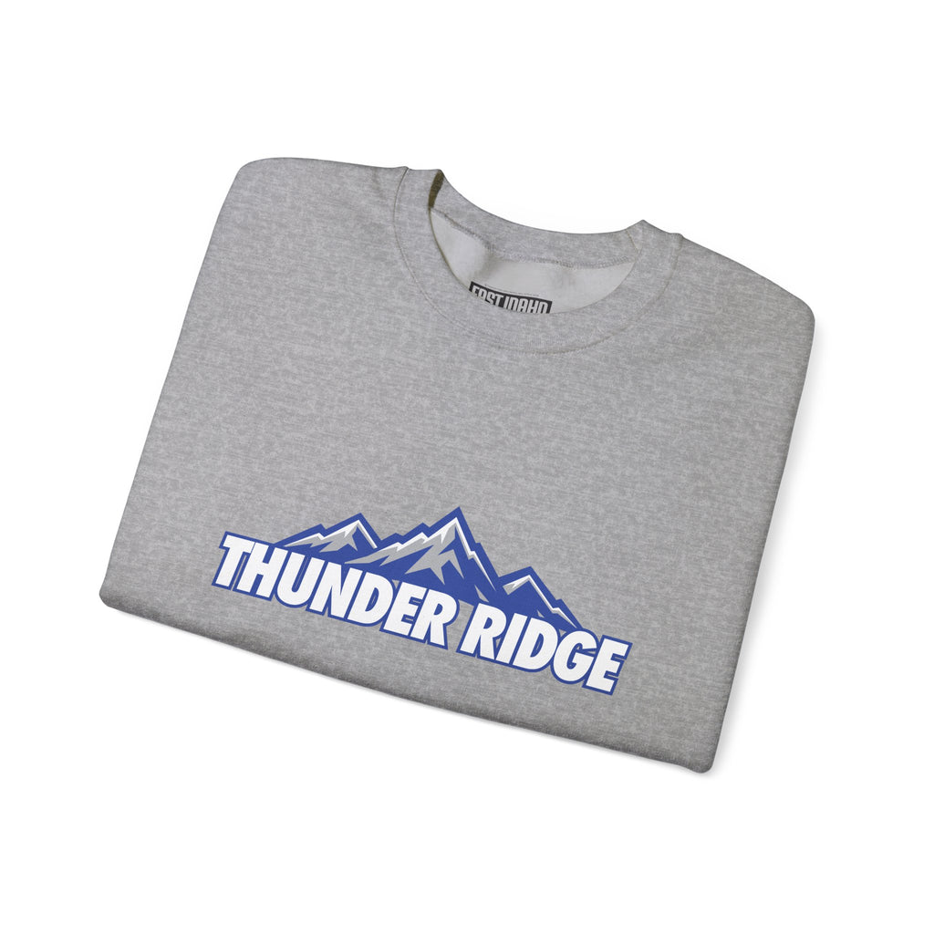 Thunder Ridge High School Titans Sweatshirt | mountain graphic, available in neons for theme nights
