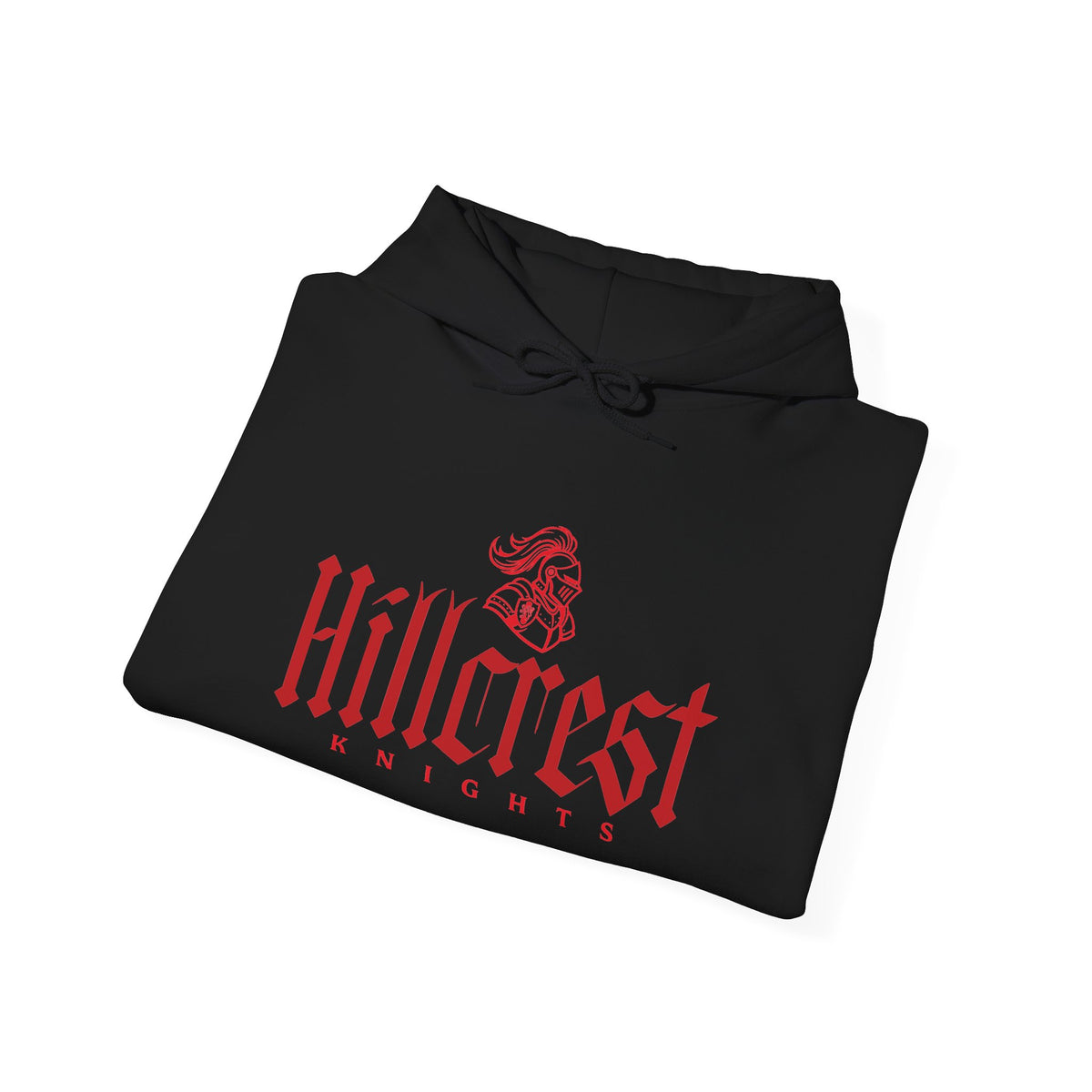 Hillcrest High School Knights Hoodie | red graphic