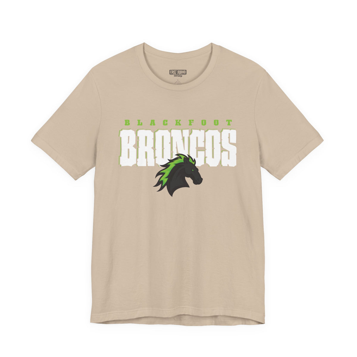 Blackfoot High School Broncos Tee | Big Word Shirt