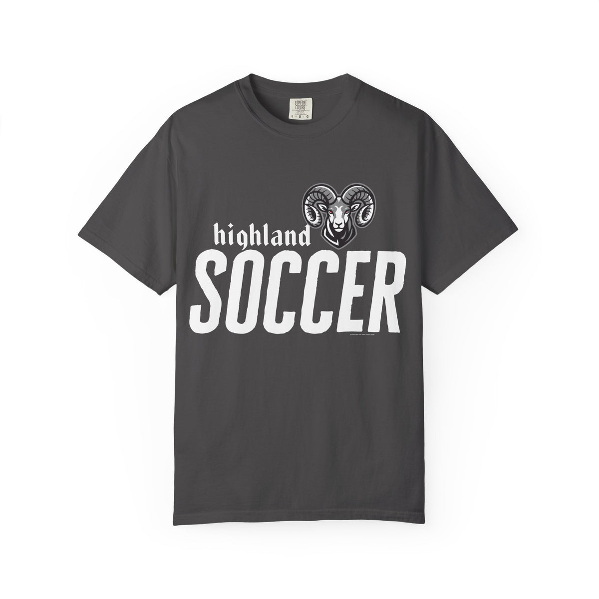 Highland High School Rams T-Shirt | soccer tee
