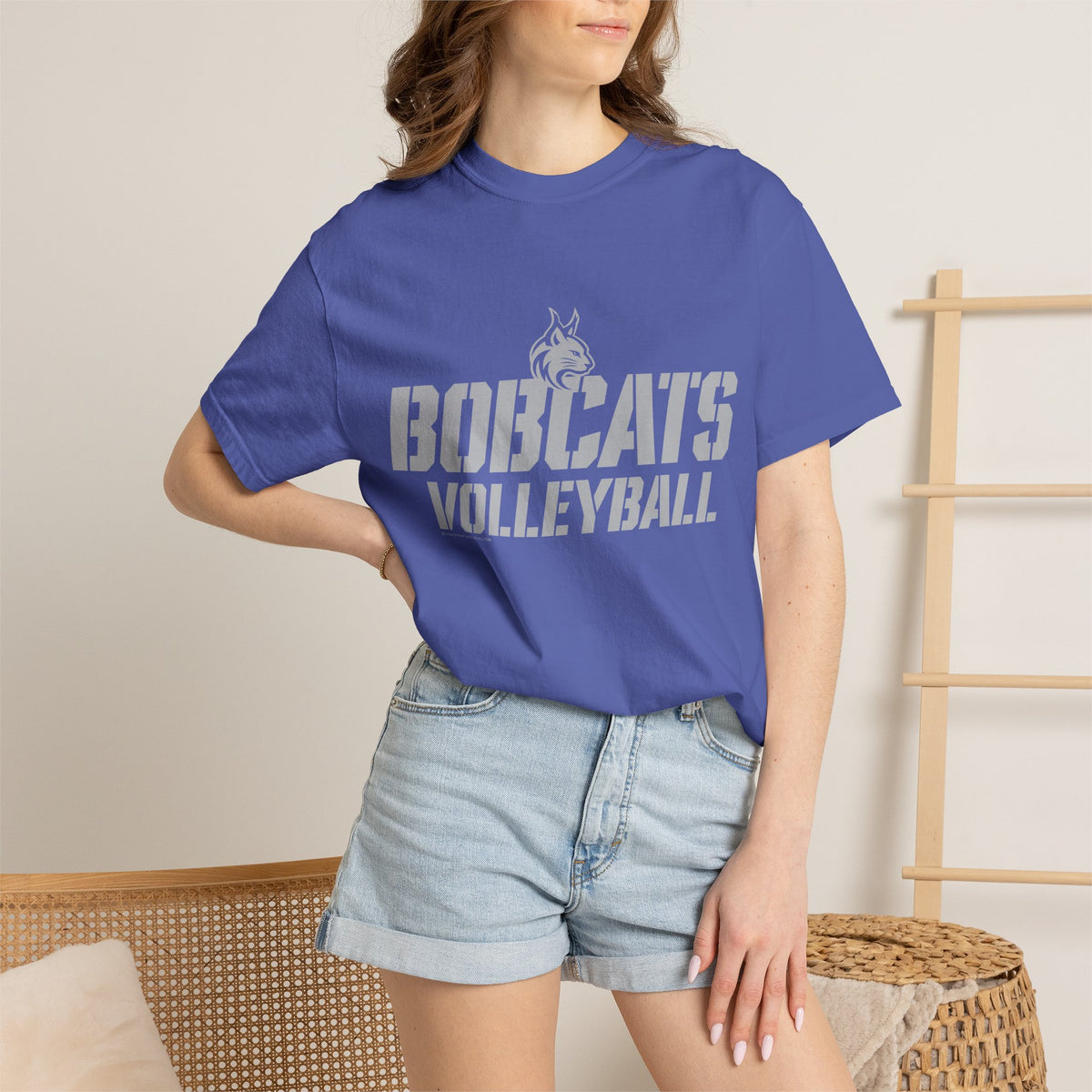 Madison High School Bobcats T-Shirt | volleyball tee