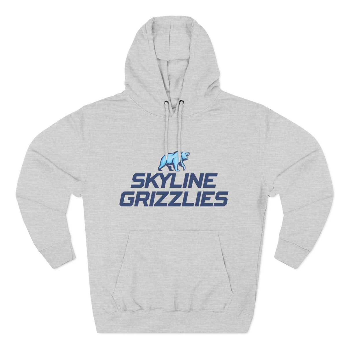 Skyline High School Grizzlies Logo Hoodie