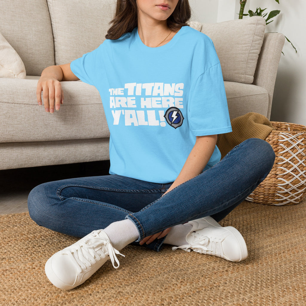 Thunder Ridge High School Titans T-Shirt | Titans are here graphic