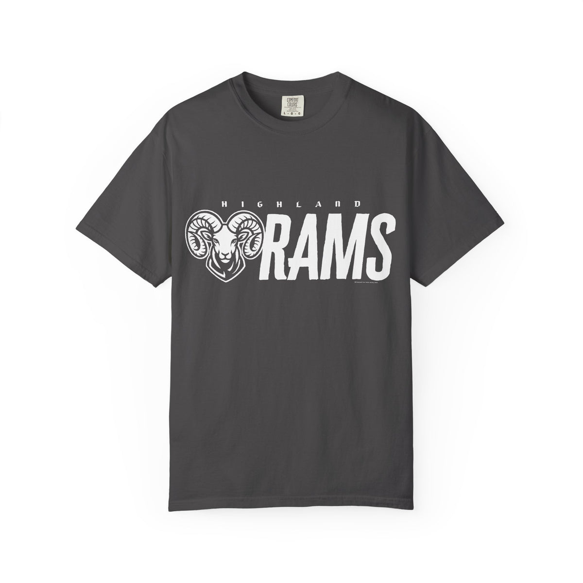 Highland High School Rams T-Shirt | Big Rams tee